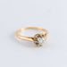 Ring 59 Diamond Solitaire Ring 0.40ct 58 Facettes FM88