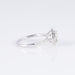 Ring 52 Diamond Solitaire Ring 0.74ct 58 Facettes 1