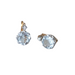 Boucles d'oreilles Boucles d'oreilles Or rose Platine Aigue-marine Diamants 58 Facettes
