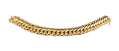 Bracelet American mesh bracelet Yellow gold 58 Facettes