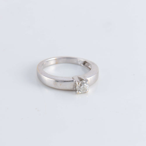 Bague 48 Bague Solitaire Diamant 0.25ct 58 Facettes FM90