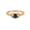Bague 53.5 Bague Solitaire Saphir Diamants 58 Facettes EL2-45