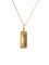 Collier Collier Vintage pendentif lingot or jaune 58 Facettes