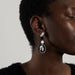 Boucles d'oreilles SUSIE OTERO - Boucles d'oreilles Carrousel Onyx Diamants 58 Facettes DV0376-3
