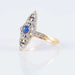 Ring 55 Art Deco Sapphire cabochon ring 58 Facettes 1