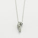 CARTIER necklace - Panthère pendant necklace, white gold, emeralds, diamonds 58 Facettes DV0491-2