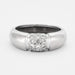 Ring White gold and diamond ring 58 Facettes DV0495-6