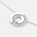 DINH VAN necklace - SEVENTIES necklace in white gold and diamonds 58 Facettes DV0494-1