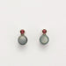 Earrings White gold, Tahitian pearl and pink tourmaline earrings 58 Facettes DV0495-8