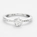 Ring 48 DIDIER GUERIN - solitaire ring in white gold 58 Facettes DV0501-1