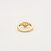 50 CHOPARD ring - Happy Diamond - Heart - Yellow gold ring 58 Facettes DV0504-3