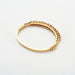 Bracelet Yellow gold and ruby ​​bangle bracelet 58 Facettes DV0507-4
