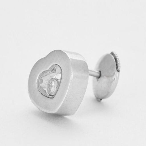 Boucles d'oreilles CHOPARD - HAPPY DIAMOND - boucles d'oreilles or gris diamants 58 Facettes DV0509-1