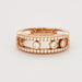 MESSIKA ring - MOVE CLASSIQUE PAVEE Ring in pink gold and diamonds 58 Facettes DV0521-4