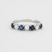 Demi Alliance ring white gold sapphires and diamonds 58 Facettes DV0538-5