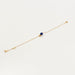 Bracelet Fin Bracelet en or jaune et Lapis-Lazuli 58 Facettes DV0534-15