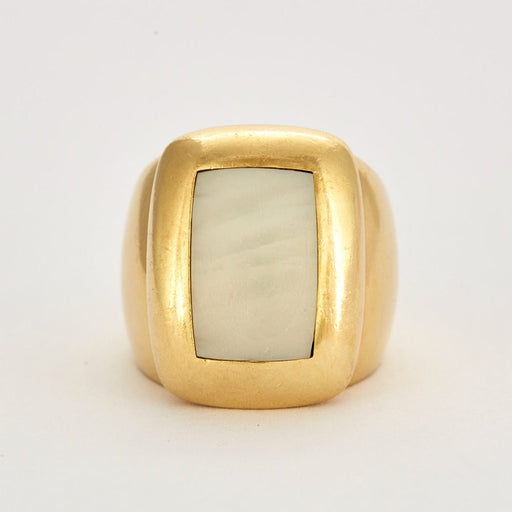 VAN CLEEF & ARPELS ring - Babylone Ring in yellow Mother-of-pearl 58 Facettes DV0541-1