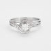Ring “Tourbillon” ring in white gold and diamond 58 Facettes DV0541-3