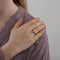 Bague Solitaire or gris et diamant 58 Facettes DV0541-4