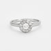 Ring Platinum diamond ring 58 Facettes DV0547-1