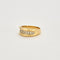 Bague Bague godronnée or jaune et  diamants 58 Facettes DV0548-5