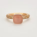 POMELLATO ring - Nudo Rosa Petit - Rose quartz, chalcedony and diamonds 58 Facettes DV1746-4