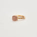 POMELLATO ring - Nudo Rosa Petit - Rose quartz, chalcedony and diamonds 58 Facettes DV1746-4