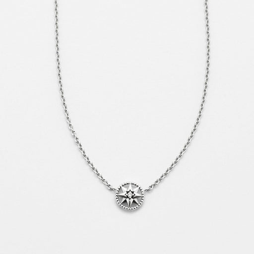 Dior Collier Rose des Vents collier or gris et diamant