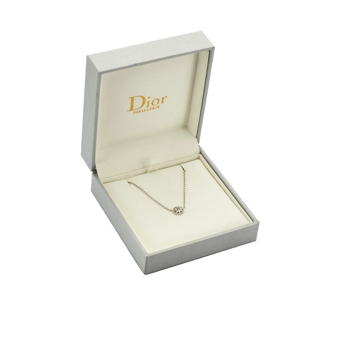 Collier Dior Collier Rose des Vents collier or gris et diamant 58 Facettes DV1621-2