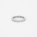 Alliance ring in white gold and diamond surround 58 Facettes DV1834-2