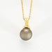 Tahitian gray cultured pearl pendant 58 Facettes DV1536-2
