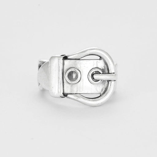 HERMES bracelet - Belt ring in silver. 58 Facettes DV1197-2