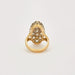 Ring Marquise ring in gold and diamonds 58 Facettes DV0565-1