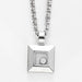 Chopard Happy Diamonds necklace - White gold and diamond necklace 58 Facettes DV1919-2