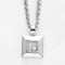 Collier Chopard Happy Diamonds- Collier Or gris et diamant 58 Facettes DV1919-2