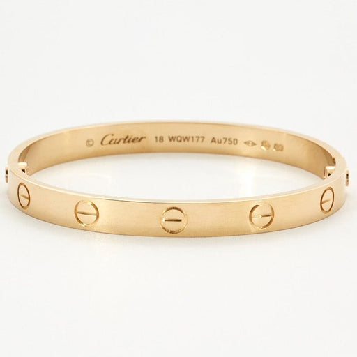 CARTIER LOVE bracelet - Yellow gold bracelet 58 Facettes DV0567-1