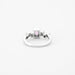 Bague Bague en or gris Saphir rose et diamants 58 Facettes DV0552-1