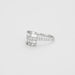 Bague 54 Bague en or gris et diamants. 58 Facettes DV0569-21