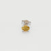 Pair of 14K gold and yellow diamond earrings 58 Facettes DV2085-1