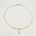 Necklace Reversible necklace in two golds and diamonds 58 Facettes DV0574-6