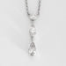 Wint & KIND necklace - White gold and diamond necklace 58 Facettes DV0560-1