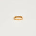 Ring Ring Alliance half-turn diamonds set in yellow gold 58 Facettes DV2217-1