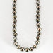 Necklace Gray Tahitian pearl necklace. Yellow gold clasp. 58 Facettes DV2336-1