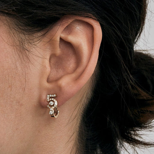 CHANEL earrings - Eternal No. 5 Ear Clip 58 Facettes DV0309-1