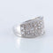 Bague 55.5 Bague Bandeau Diamants 58 Facettes 129