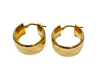 Earrings Yellow gold hoop earrings 58 Facettes