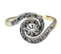 Bague 55 Bague tourbillon diamants vers 1900 58 Facettes AB179