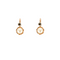 Boucles d'oreilles Dormeuses Anciennes Or Jaune 58 Facettes