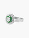 Ring 53 Art Deco style diamond and tsavorite ring 58 Facettes 416