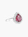 Bague Bague RUBELLITE et DIAMANTS 58 Facettes 383